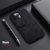 Futrola Nillkin Qin Pro za iPhone 13 Pro Max 6.7 crna Futrola Nillkin Qin Pro za iPhone 13 Pro Max 6.7 crna