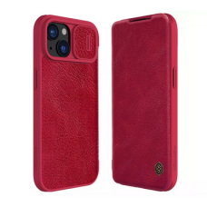 Futrola Nillkin Qin Pro za iPhone 15 6.1 crvena Futrola Nillkin Qin Pro za iPhone 15 6.1 crvena