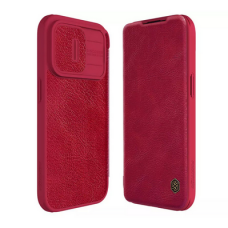 Futrola Nillkin Qin Pro za iPhone 15 Pro 6.1 crvena Futrola Nillkin Qin Pro za iPhone 15 Pro 6.1 crvena