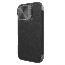 Futrola Nillkin Qin Prop za iPhone 16 6.1 crna Futrola Nillkin Qin Prop za iPhone 16 6.1 crna