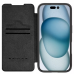 Futrola Nillkin Qin Prop za iPhone 16 Pro 6.3 crna