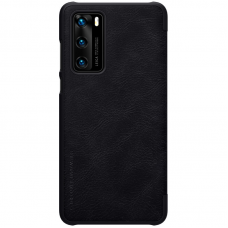 Futrola Nillkin Qin za Huawei P40 crna Futrola Nillkin Qin za Huawei P40 crna