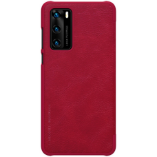 Futrola Nillkin Qin za Huawei P40 crvena Futrola Nillkin Qin za Huawei P40 crvena