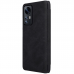 Futrola Nillkin Qin za Xiaomi 12/12X crna Futrola Nillkin Qin za Xiaomi 12/12X crna