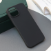 Futrola silikonska Ultra Thin za iPhone 15 6.1 mat crna