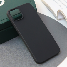 Futrola silikonska Ultra Thin za iPhone 15 Plus 6.7 mat crna
