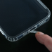 Futrola silikonska Ultra Thin with pluggy za iPhone 15 Plus 6.7 transparent