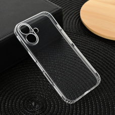 Futrola silikonska Ultra Thin with pluggy za iPhone 16 6.1 transparent