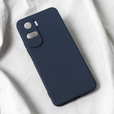 Futrola Teracell Soft Velvet za Honor 90 Lite tamno plava