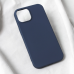 Futrola Teracell Soft Velvet za iPhone 15 6.1 tamno plava