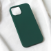 Futrola Teracell Soft Velvet za iPhone 15 6.1 tamno zelena