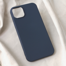 Futrola Teracell Soft Velvet za iPhone 15 Plus 6.7 tamno plava