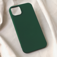 Futrola Teracell Soft Velvet za iPhone 15 Plus 6.7 tamno zelena