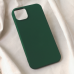 Futrola Teracell Soft Velvet za iPhone 15 Plus 6.7 tamno zelena
