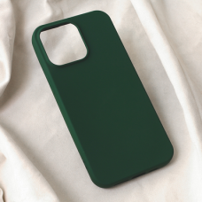 Futrola Teracell Soft Velvet za iPhone 15 Pro Max 6.7 tamno zelena