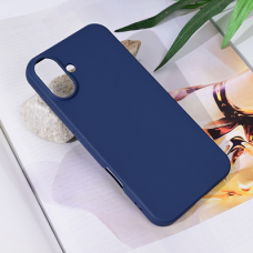 Futrola Teracell Soft Velvet za iPhone 16 Plus 6.7 tamno plava