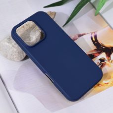 Futrola Teracell Soft Velvet za iPhone 16 Pro 6.3 tamno plava