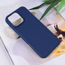 Futrola Teracell Soft Velvet za iPhone 16 Pro Max 6.9 tamno plava