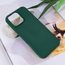Futrola Teracell Soft Velvet za iPhone 16 Pro Max 6.9 tamno zelena