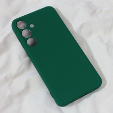 Futrola Teracell Soft Velvet za Samsung S926B Galaxy S24 Plus tamno zelena