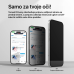 Zastitno staklo Tempered Glass Privacy Teracell Titan 2.5D za Samsung A556B Galaxy A55 5G crni