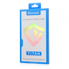 Zastitno staklo Tempered glass Teracell Titan 2.5D za Samsung S901B Galaxy S22/S911B Galaxy S23 crni (fingerprint unlock)